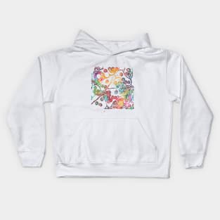 Cell sarcoma of a lymphatic gland Kids Hoodie